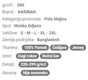 Muška polo majica dugi rukav KA213