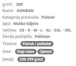 Muška majica dugi rukav KA478