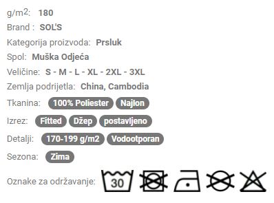 Muški prsluk SO01436