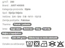 Dječja majica s kapuljačom AWJH050J