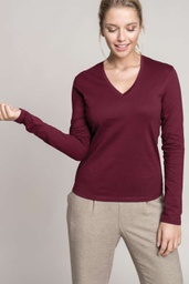 Ženska majica V-izrez dugi rukav KA382